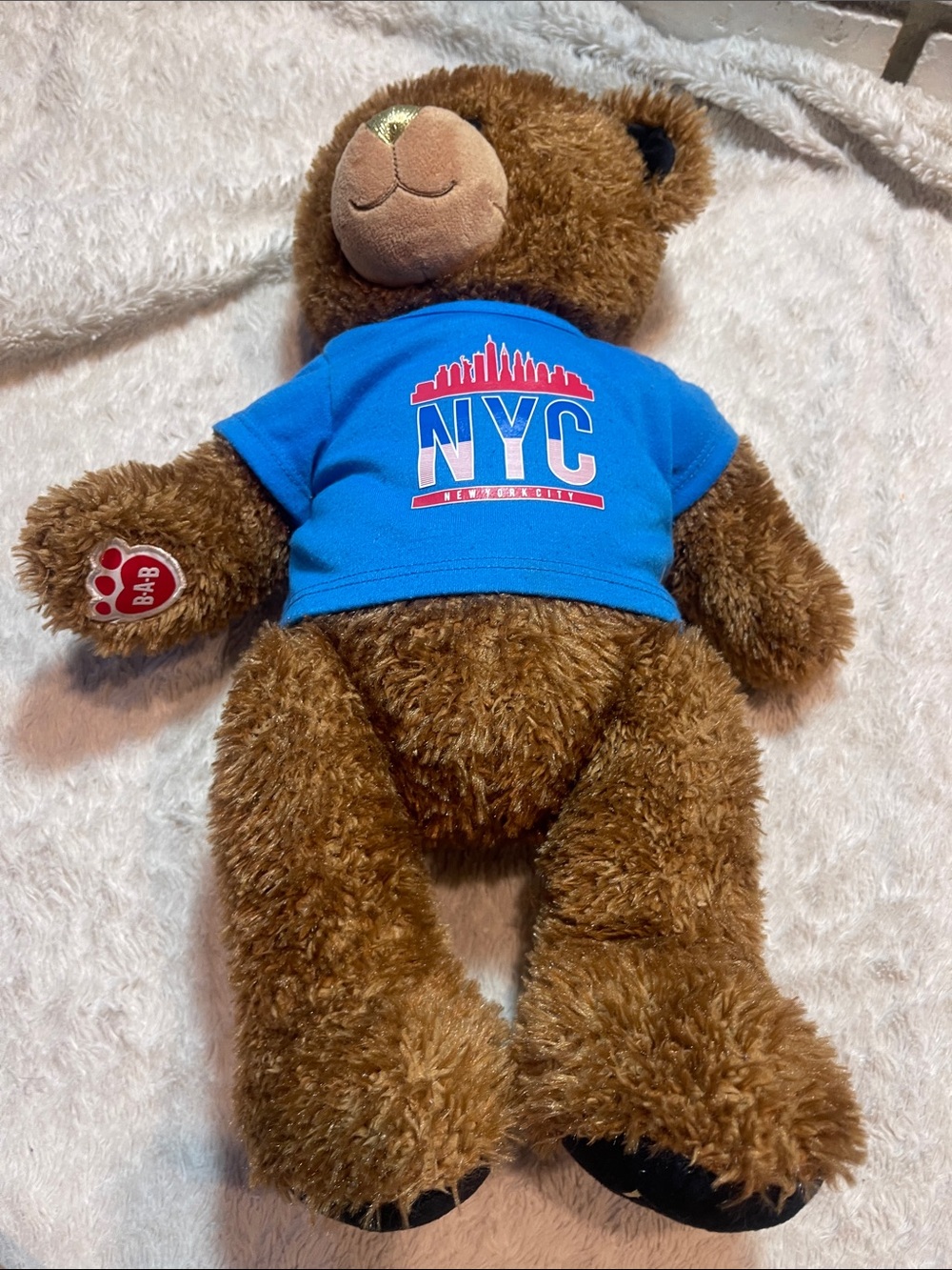 Limited edition fao shwartz New York City build a bear